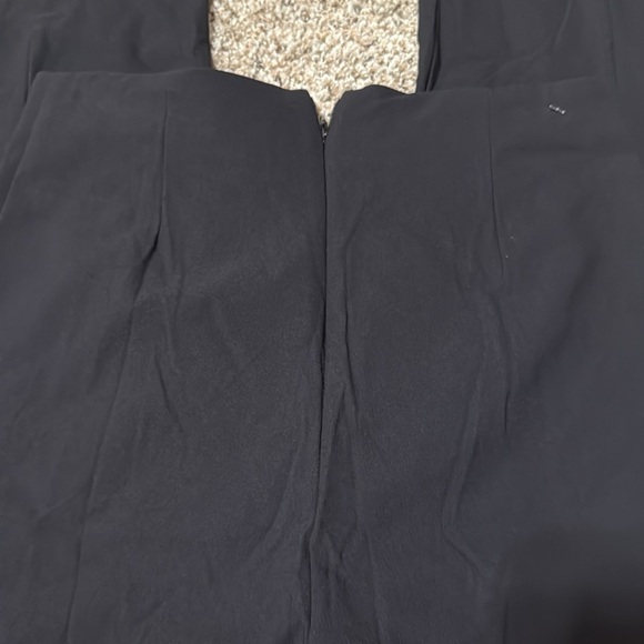Athleta Black Dress Pants Straight Leg With Back Zipper - Picture 3 of 5